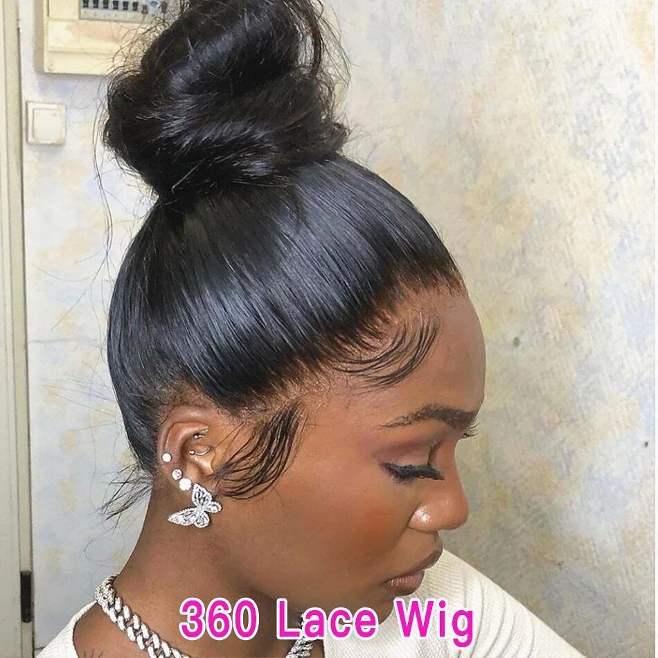 Full Lace Frontal Wig Human Hair Inch Straight Lace Front Wig Women Lace Wig
