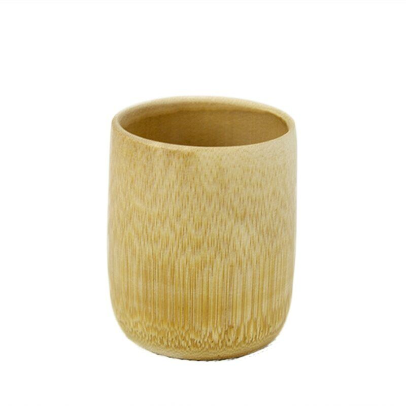 Natural Pure Bamboo Tea Cups Handmade Water Cup Tea Set Cups Insulated Drinkware