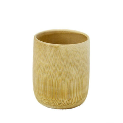 Natural Pure Bamboo Tea Cups Handmade Water Cup Tea Set Cups Insulated Drinkware