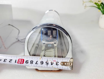 1:68 42CM Beijing Rail Transit Line 17 Electric Passenger Trains Diecast Model