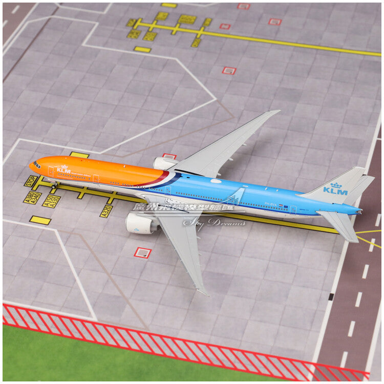 1:400 GeminiJets KLM BOEING 777-300ER Passenger Airplane Diecast Aircraft Model