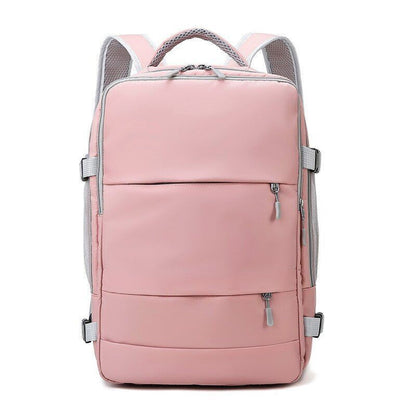 28*16*43 CM Backpack 15.6 Inch Laptop Bag USB Charging Shoe Bags Multifunction