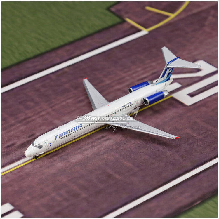 1:400 JC Wings FINNAIR McDonnell Douglas MD-80 Airplane Diecast Aircraft Model