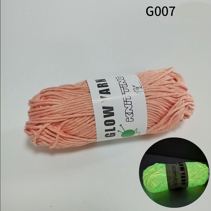 Hat Wool Yarn Functional Yarn Knitting Material Scarf Accessories Luminous DIY