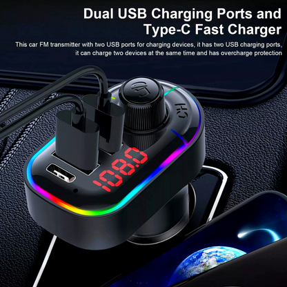Coche Bluetooth Mp3 Inalambrico Autos kits para Adaptador de Radio Transmisor FM
