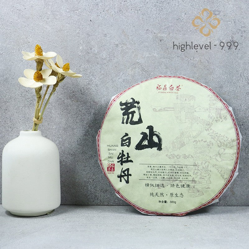 300g White Tea Cake Fuding 2024 Old Tree Baimudan Yunnan Mountain Grown Tea