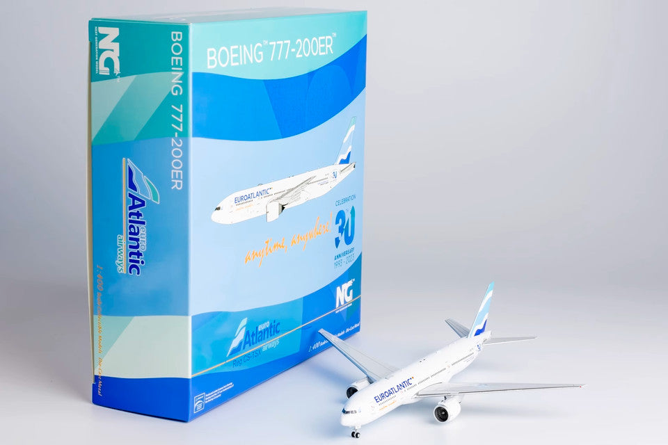 1:400 NG Model EuroAtlantic BOEING 777-200ER Passenger Airplane Diecast Model