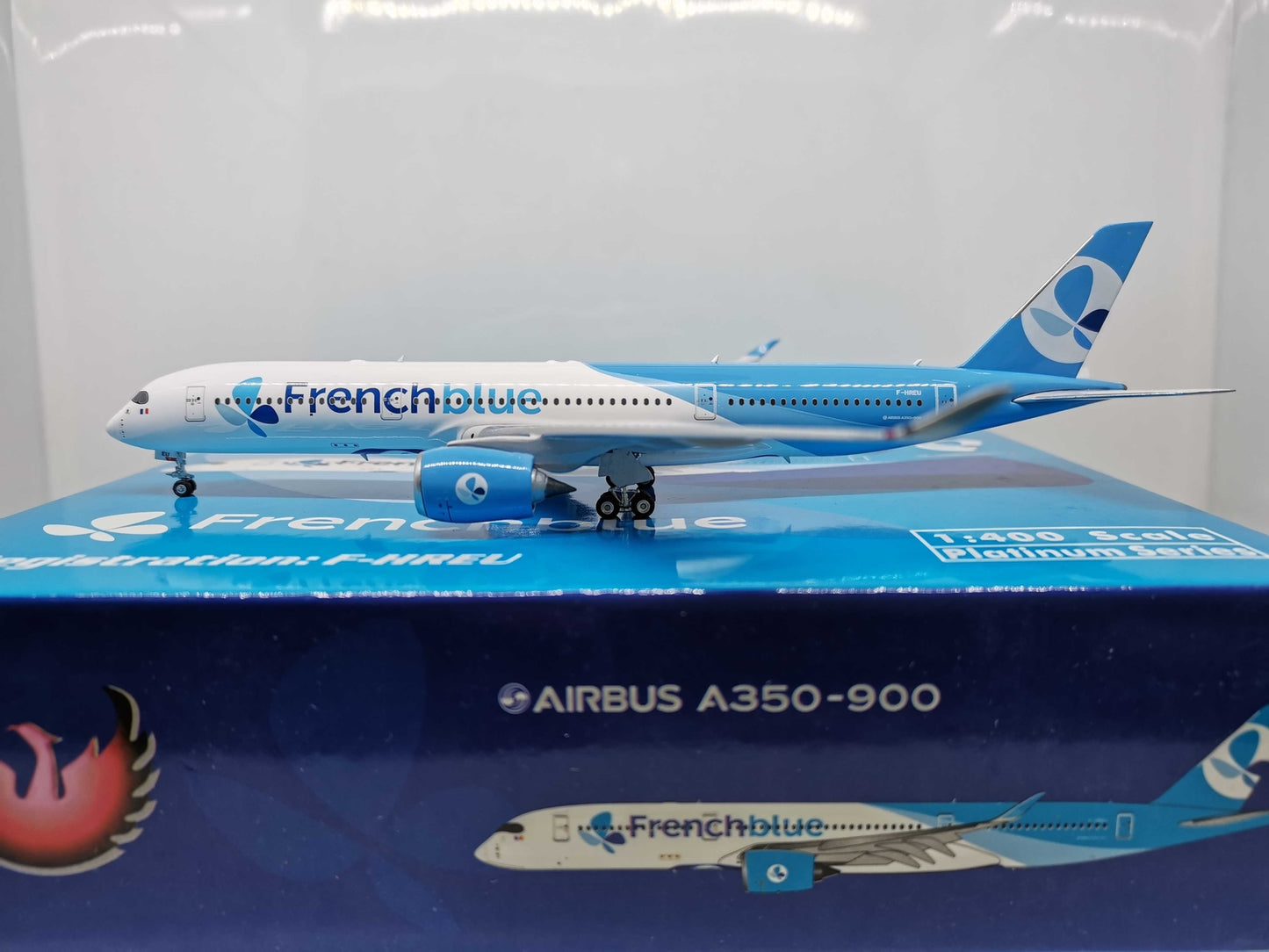 1:400 Phoenix Frencn blue AIRBUS A350-900 Airplane Diecast Aircraft Plane Model