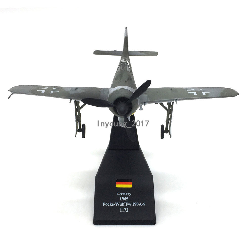 1/72 WWII Focke-Wulf FW-190 1945 Plane Model Aircraft Diecast Airplane Model