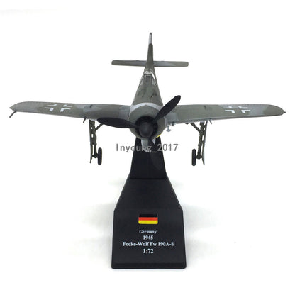 1/72 WWII Focke-Wulf FW-190 1945 Plane Model Aircraft Diecast Airplane Model