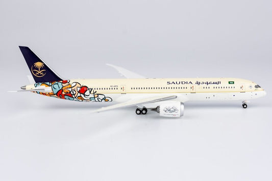 1:400 NG Model SAUDIA BOEING 787-9 Passenger Airplane Diecast Aircraft Model
