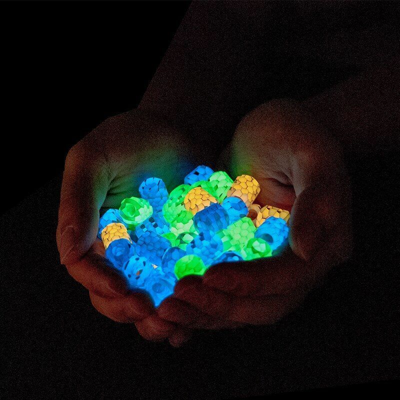 Luminous Resin Snakeskin Knife Pendant EDC Paracord Lanyard Keychain Accessories