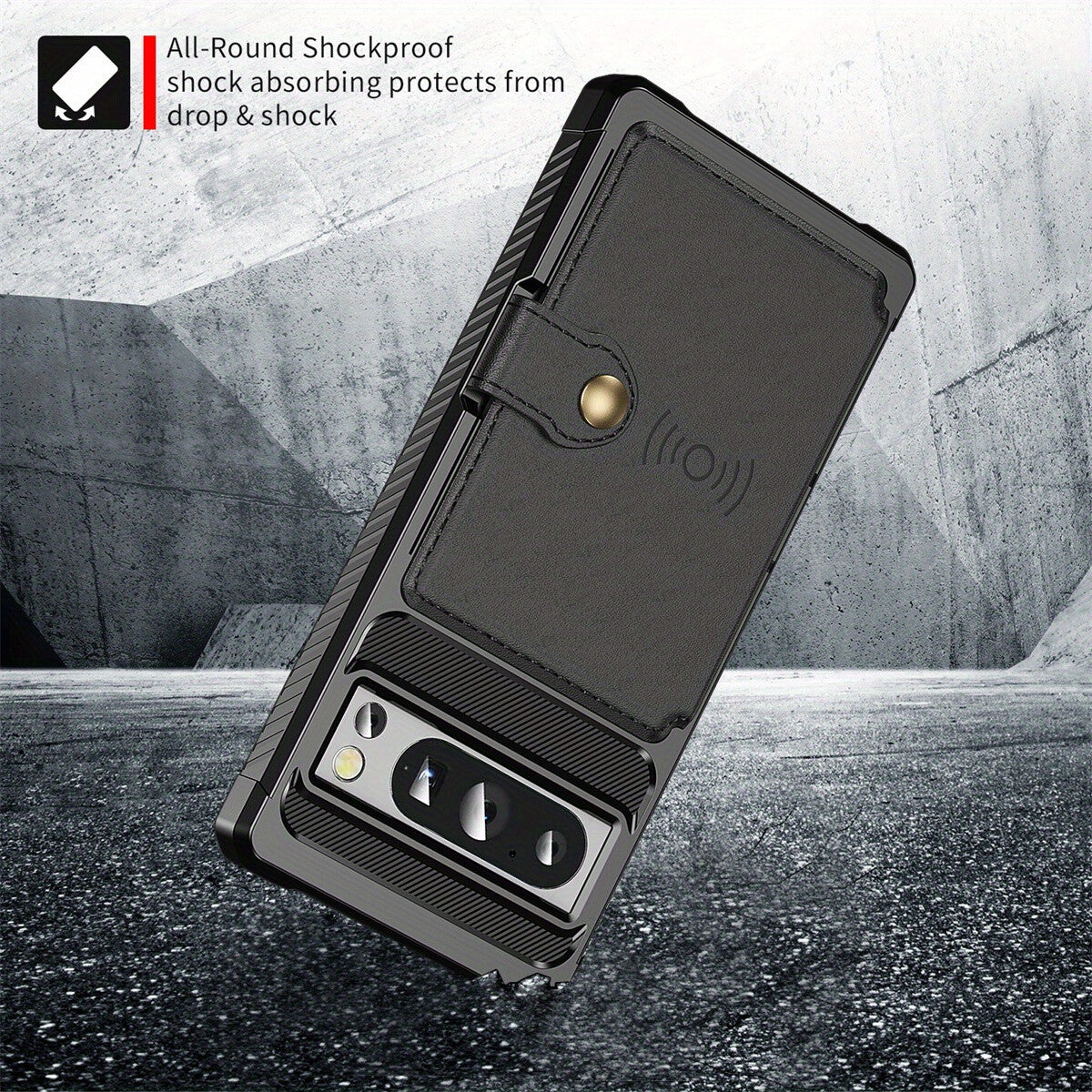 For Google Pixel 8 7 Pro Pixel 8 7 PU Leather Flip Wallet Cover with Card Holder