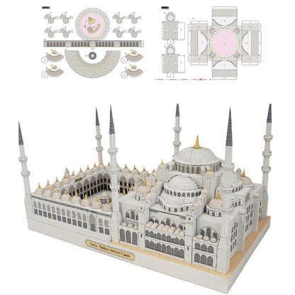 DIY Building 3D Paper Model Kits Durable For Collectors and Enthusiasts