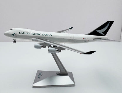 1:400 YY Wings CATHAY PACIFIC CARGO BOEING 747-400F Aircraft Diecast Plane Model