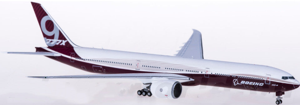 1:400 Scale JC Wings BOEING 777-9X Passenger Airplane Diecast Aircraft Model
