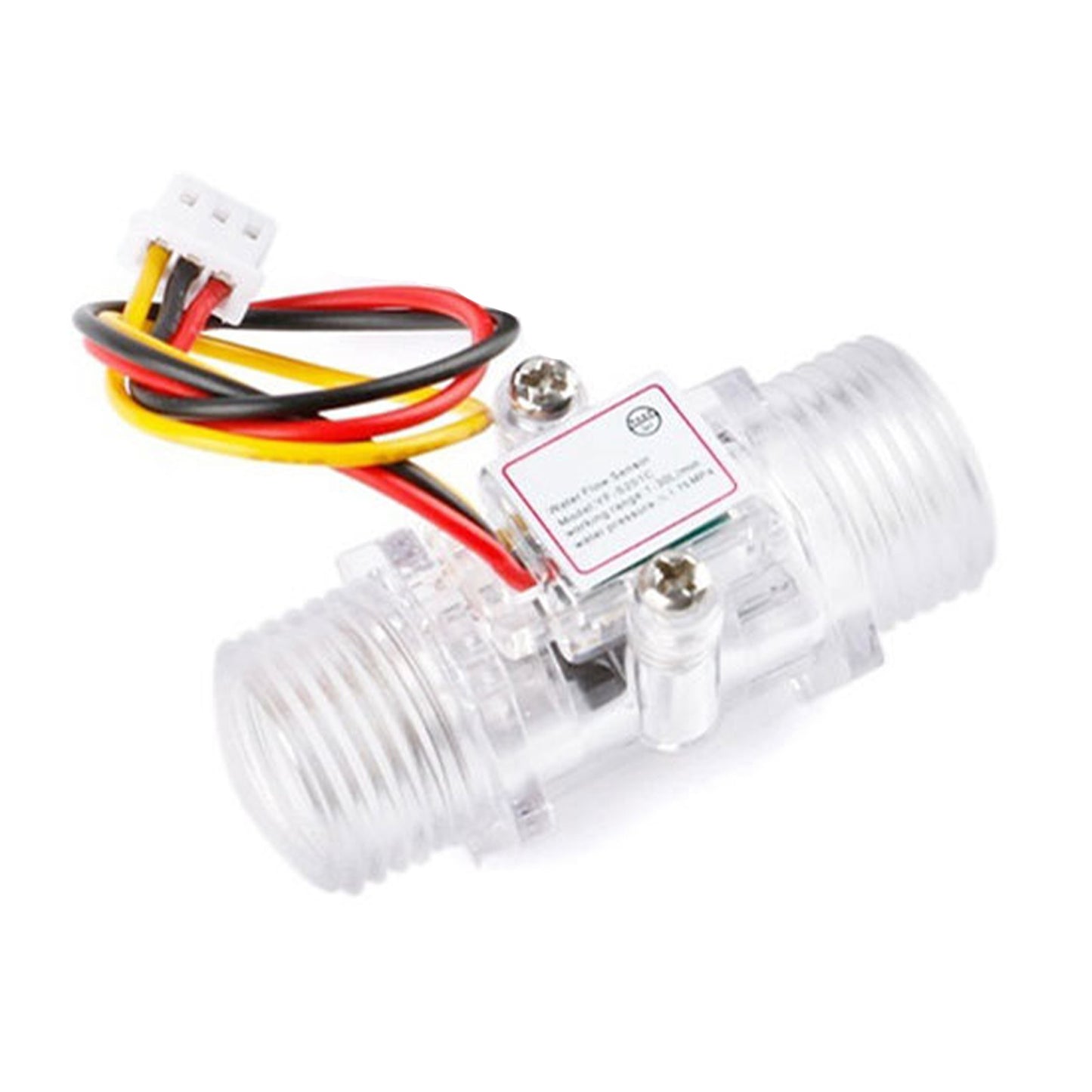 G1/2" Copper Water Flow Hall Sensor Switch Flow Meter Flowmeter Counter E