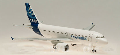 1:200 Hogan AIRBUS A319 Passenger Airplane ABS Plastic Aircraft Plane Model