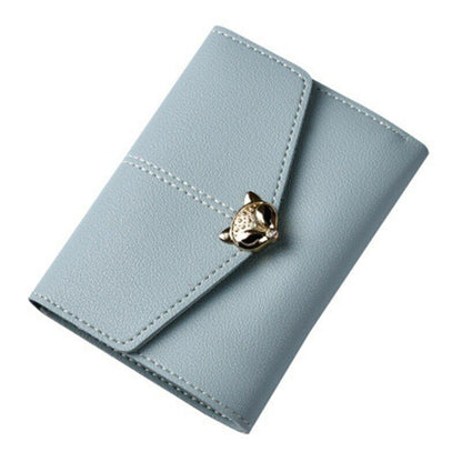 PU Leather Card&ID Holders Wallet Female Purse Clamps Cash Clip Women's Handbags