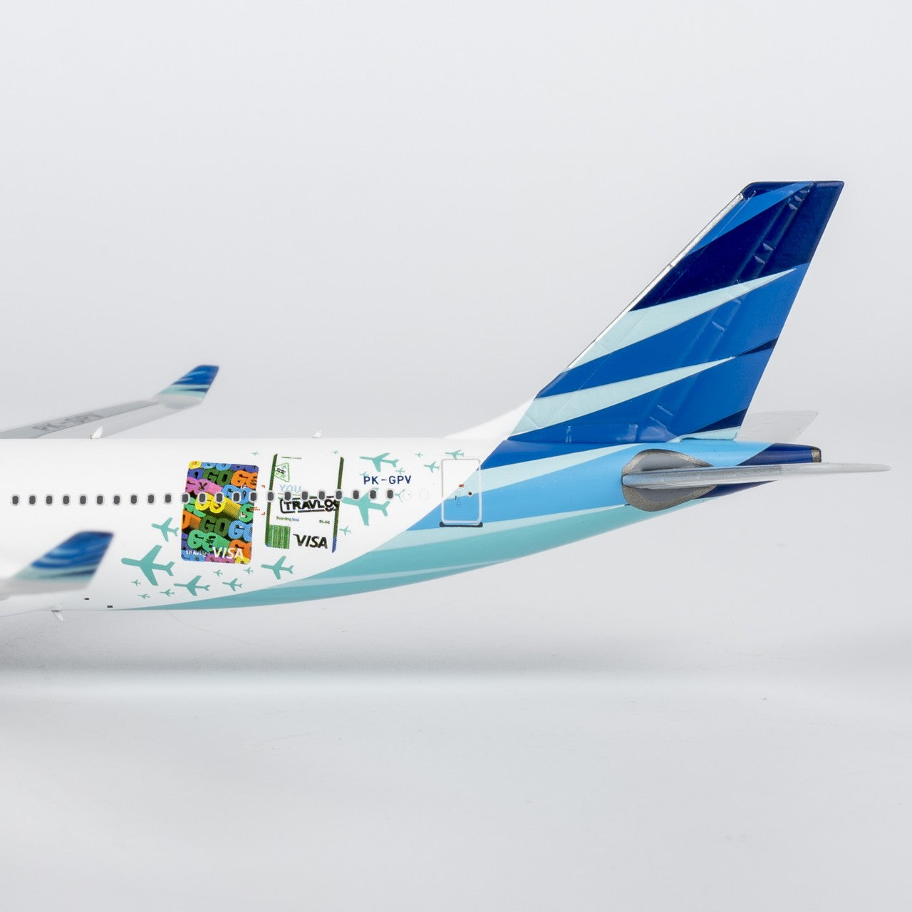 1:400 NGmodels Garuda Indonesia Airbus A330-300 Passenger Diecast Plane Model