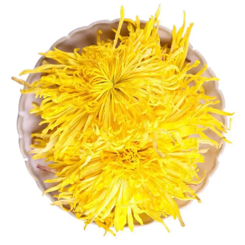 Chinese Big Golden Chrysanthemum Flower Tea-Healthy Dried Flower Tea(Ju Hua Cha)