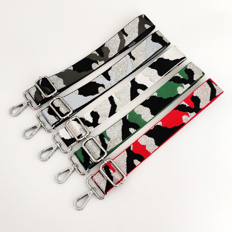 Camouflage Print Bag Shoulder Strap Handbag Replacement Adjustable Belt Handle ⊰