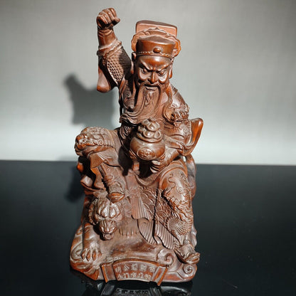 vintage wood wooden carved carving figure buddha antique Home Crafts Exorcism