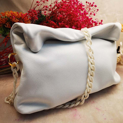 Cowhide Mobile Phone Purse Handbag High Portable Genuine Leather Handbag 32*28CM