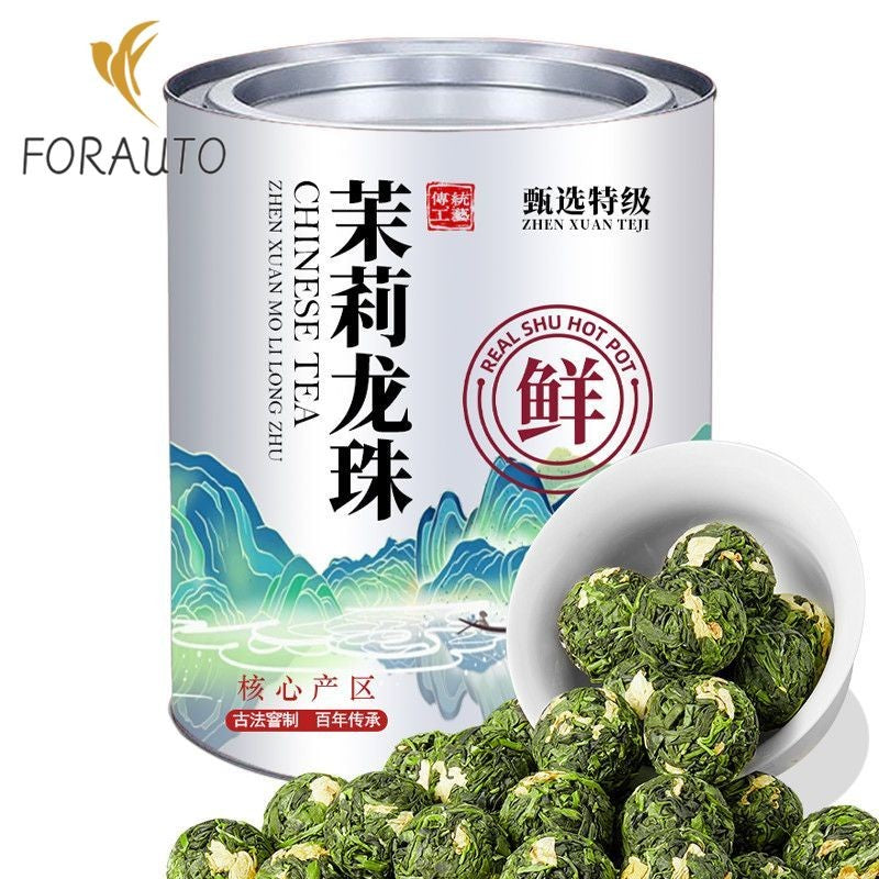 250G Special Grade Imperial Fragrant Jasmine Dragon Pearl Premium Green Tea -