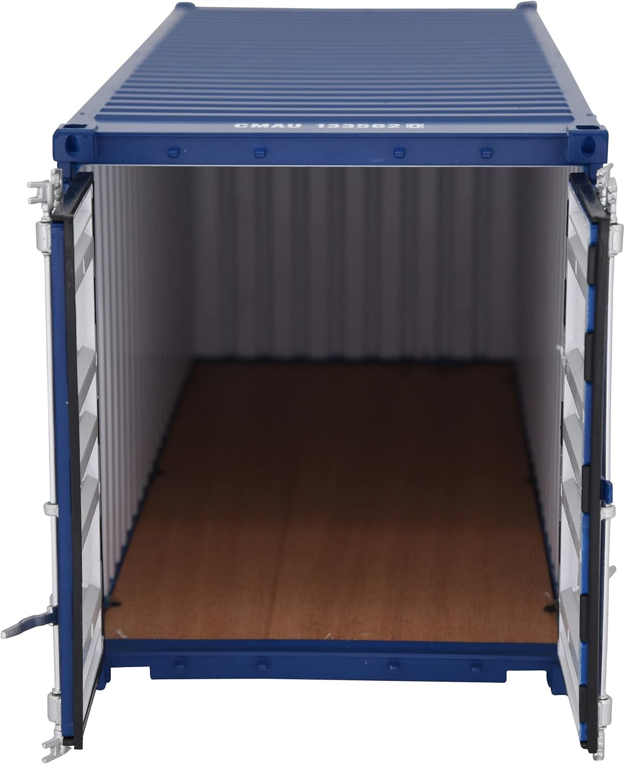 1:20 CMA CGM Shipping Container Model Abs Resin & Wood Toy Home Decoration Gift