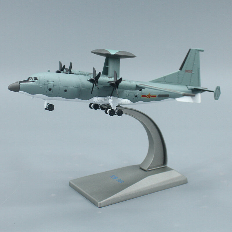 1:200 AVIC China KJ-500 Early Warning Aircraft Diecast Military Airplane Model