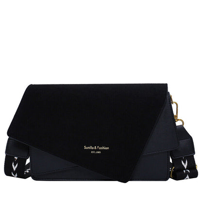 Handheld Frosted Bag Women Shoulder Slung Fashion Small Square Bag