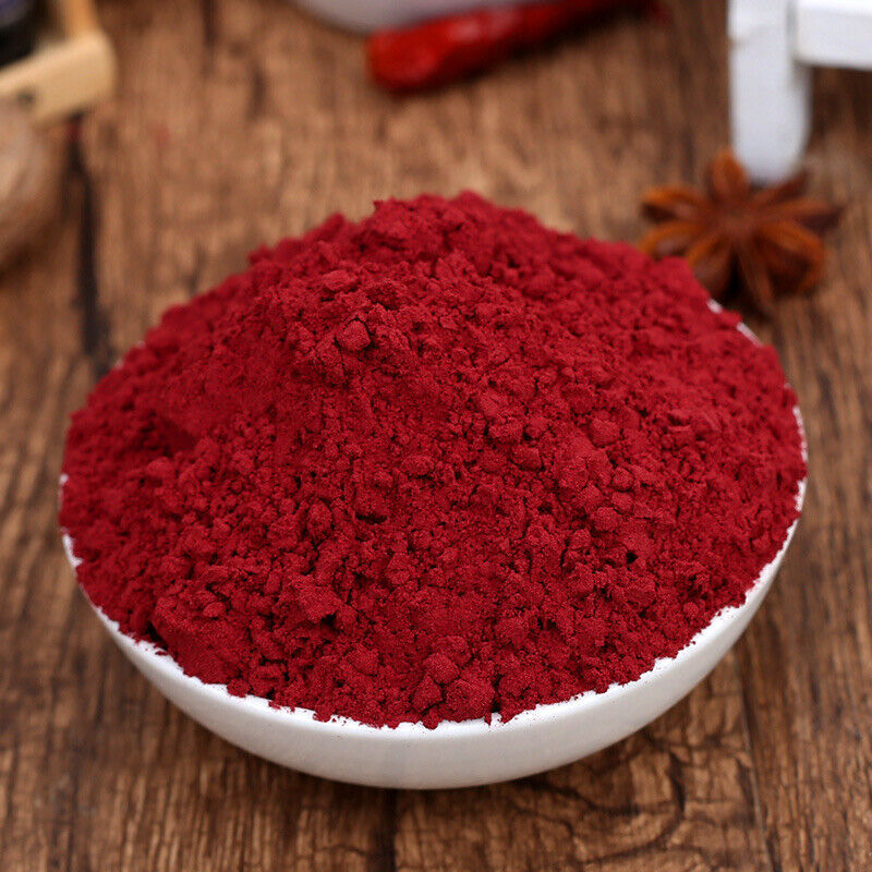 Natural Red Yeast Powder Monascus Purpureus Chinese Herbal Products 500g 红曲米粉