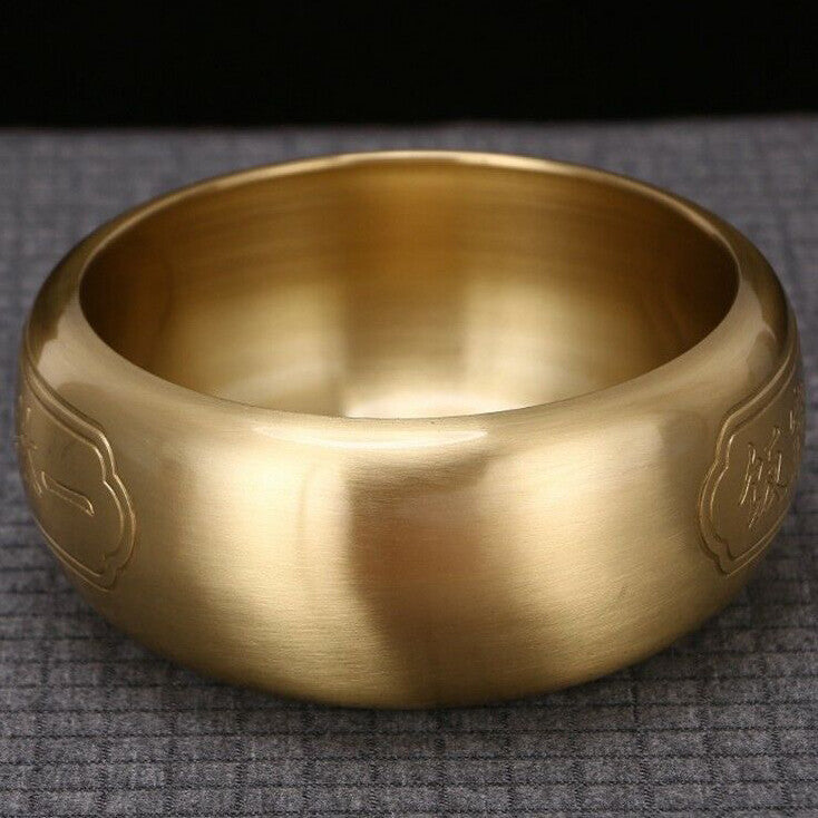 12.5cm New Copper Buddhism Temple Alms Bowl Monk Beg Alms Bowl Buddha Meditation