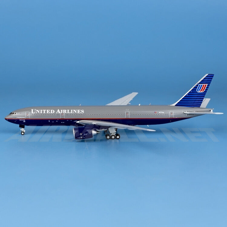 1:400 JC Wings United Airlines Boeing 777-200 Airplane Diecast Aircraft Model