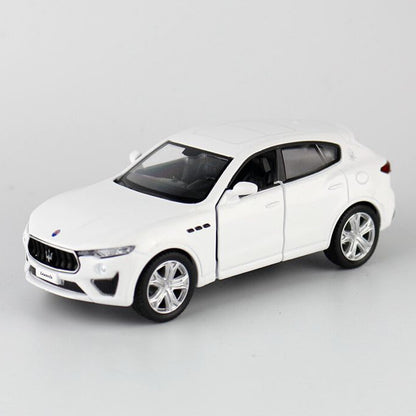 1:36 Maserati Levante GTS Model Car Diecast Toy Cars Gifts for Kids Boys White