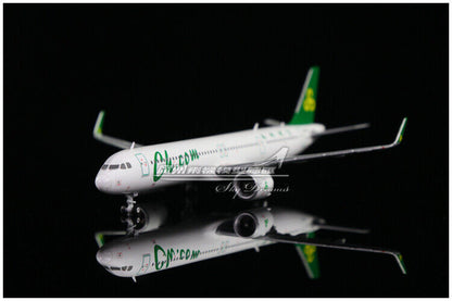 1:400 JC Wings Spring Airlines AIRBUS A321neo Passenger Airplane Diecast Model