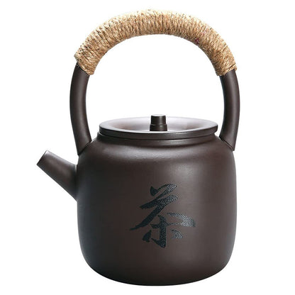 550ml Purple Clay Teapot Filter Household Kung Fu Tea Set Creative Tea