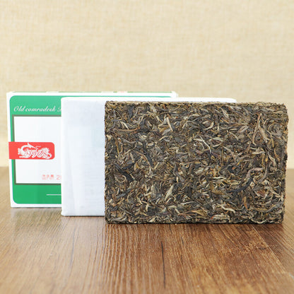 250g 2018 Haiwan 9968 Old Comradesk Pu-erh Tea Puer Brick Raw Shen Lao Tong Zhi