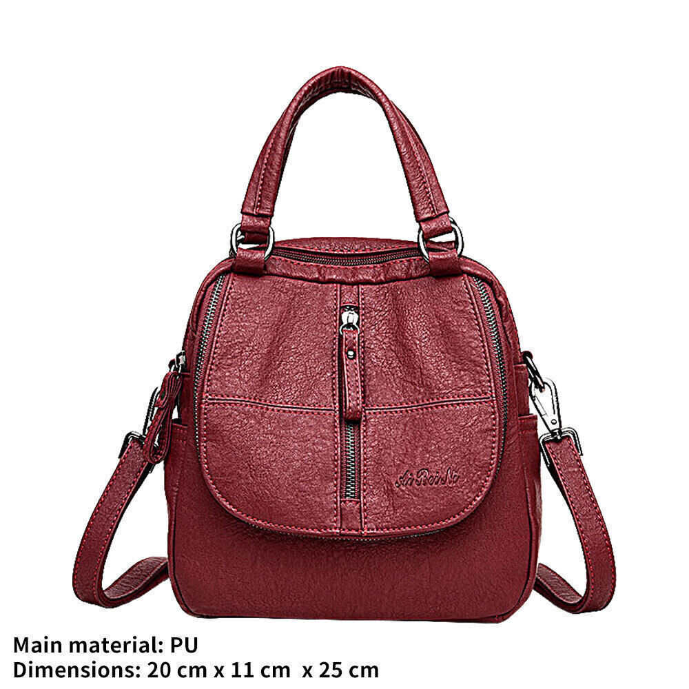 Women Designer Leather Handbag Rucksack Ladies Backpack Shoulder Fashion Bag New