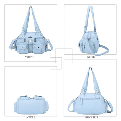 Handbags Satchel Handbag Synthetic Shoulder Bag Dumpling Multi-pockets Purse 1PC