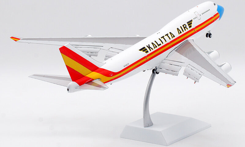 1:200 JC Wings Kalitta Air Boeing B747-400F Airplane Diecast Aircraft Model