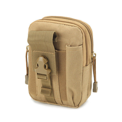 Men Tactical Pouch Belt Waist Pack Bag Pack Running Pouch Travel Camping Bag