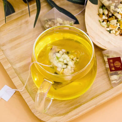 Orange Jasmine Green Tea Pineapple Apple Dried Herbal Tea Bag 150g