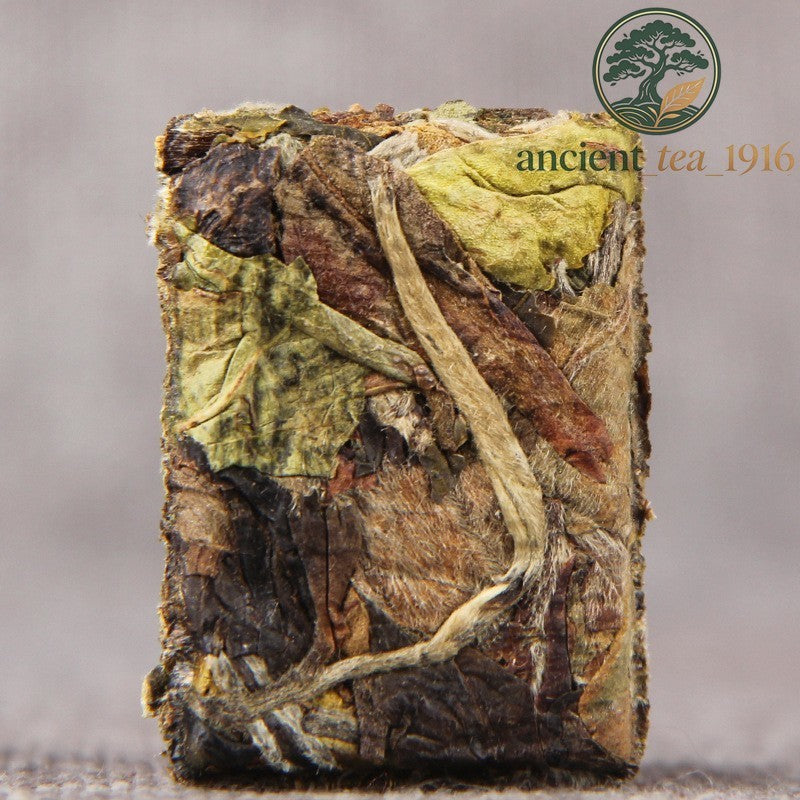 500g Mini Yunnan Chinese White Tea Bai Cha Tea Small Brick Cake