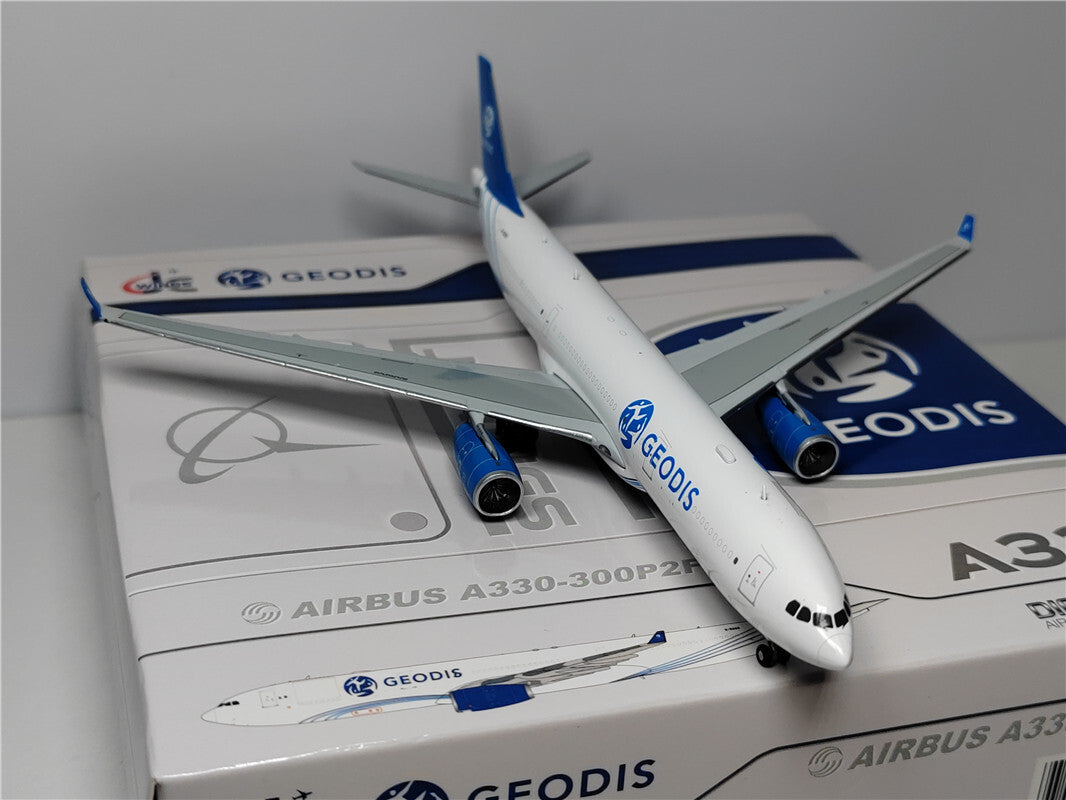 1:400 JC Wings GEODIS A330-300F Passenger Airplane Diecast Aircraft Model