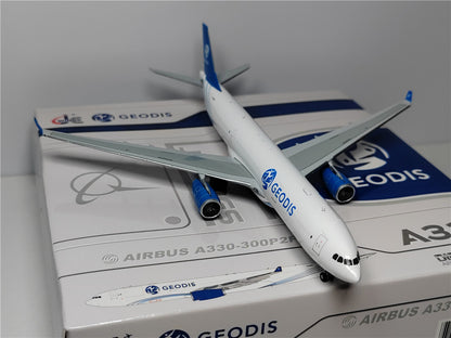 1:400 JC Wings GEODIS A330-300F Passenger Airplane Diecast Aircraft Model