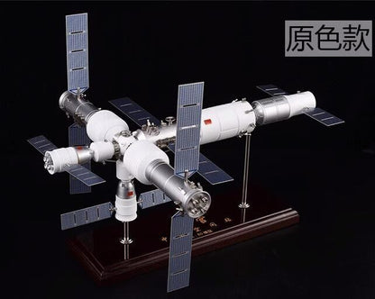 1:80 46CM China Tiangong Space Station Diecast Aerospace Model Collection