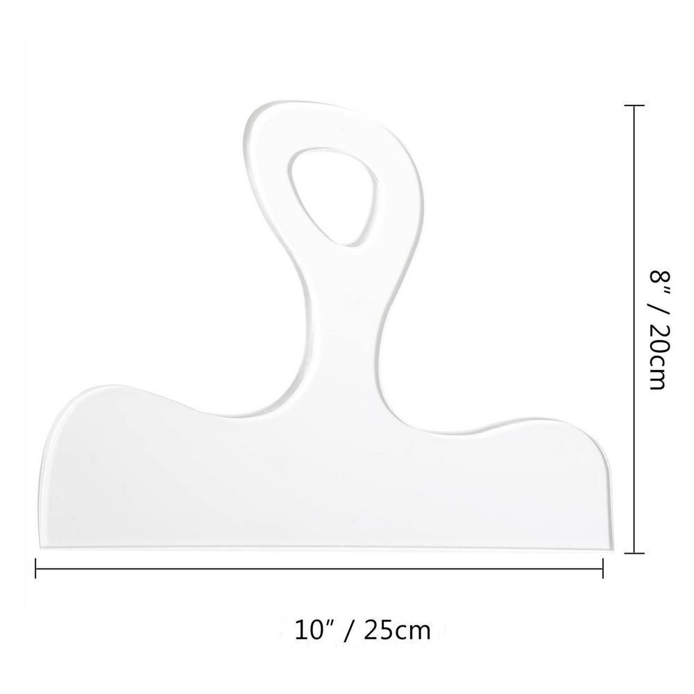 Cutting Board Acrylic Template Clear Router Triangle Straight Curvy DIY Stencils