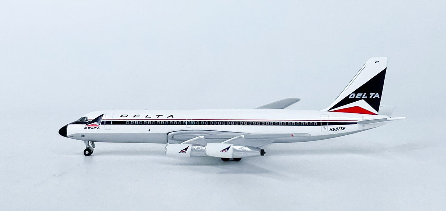 1:500 InFlight DELTA Convair CV-880 Passenger Airplane Diecast Aircraft Model